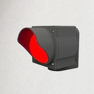 Rood waarschuwingslicht Rood waarschuwingslicht
