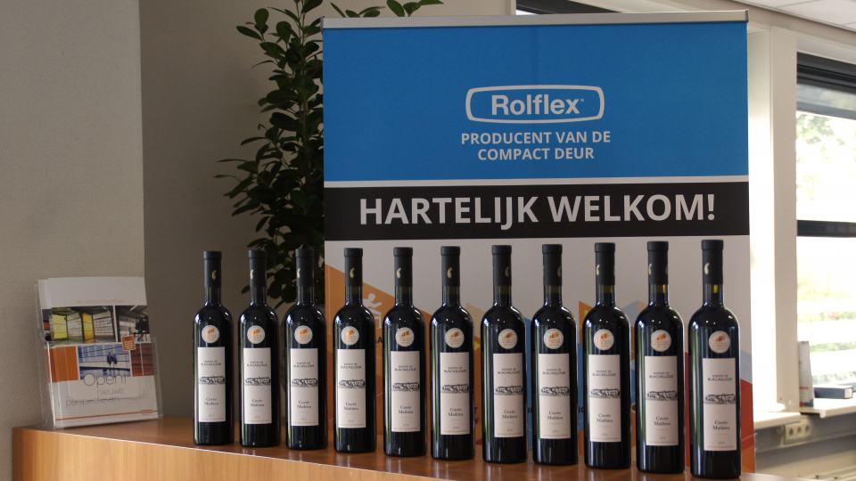 Wein für Rolflex Jubiläum Wein für Rolflex Jubiläum
