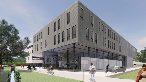 RijnIJssel-websitepost Hochschule Sektionaltor KFZ Technikraum