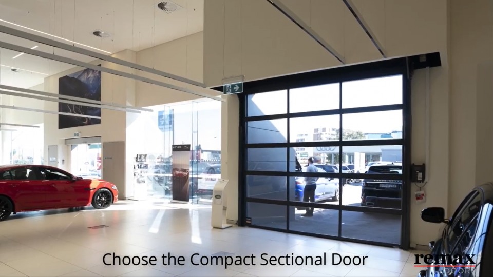 Neues Video über das Compact Falttor von Remax doors