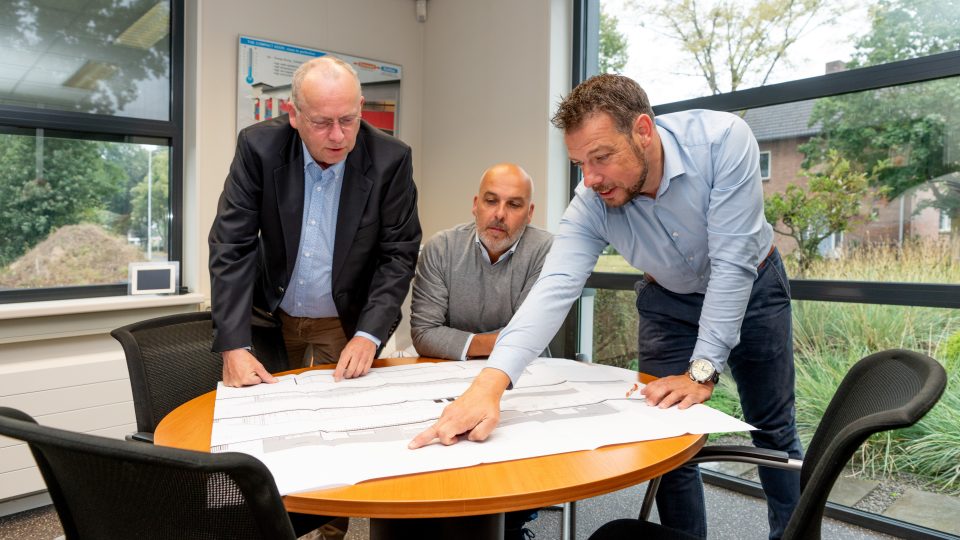 Joost Megens, Frank Duenk und Bert Tiemessen