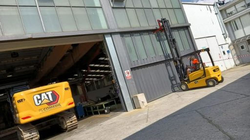 Compact Industrietor in Mailand bei CGT Carugate