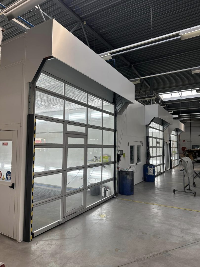 Spritzkabinentore - Rolflex