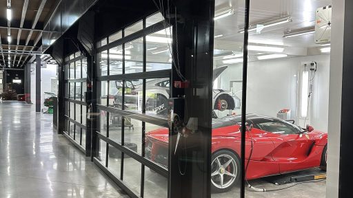 Industrietor für Autohaus