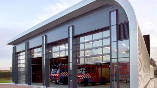 Firestation HOevelaken with Compact doors