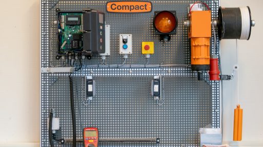 Training setup in the Compact academy