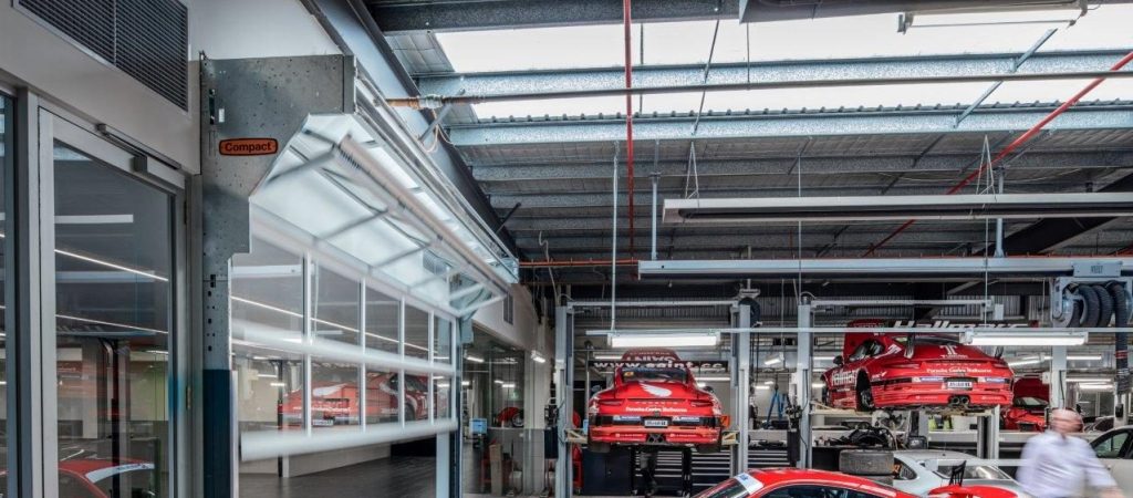 Compact folding doors by Rolflex