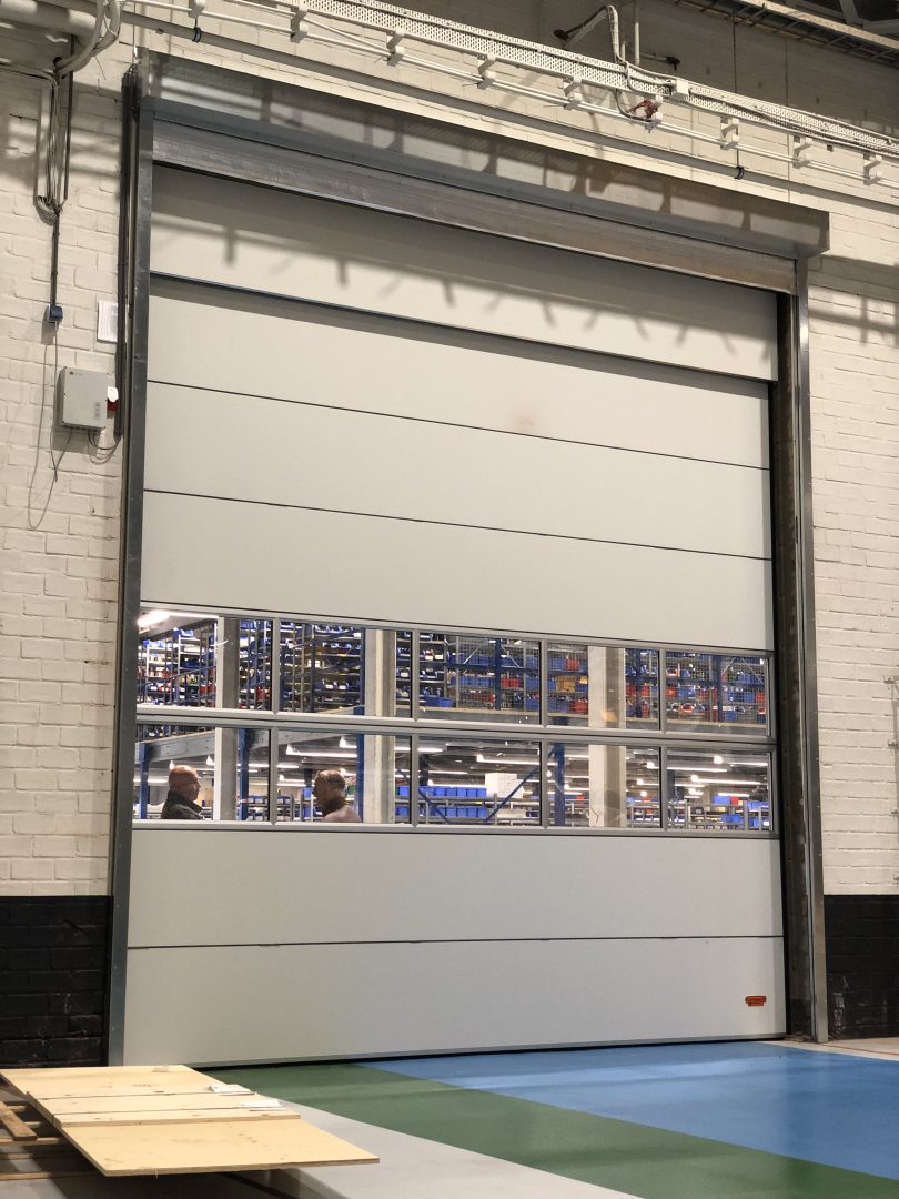Fire protection with a Compact roller door - Rolflex