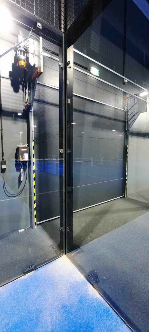 Commercial doors at Hal22 - Rolflex Compact