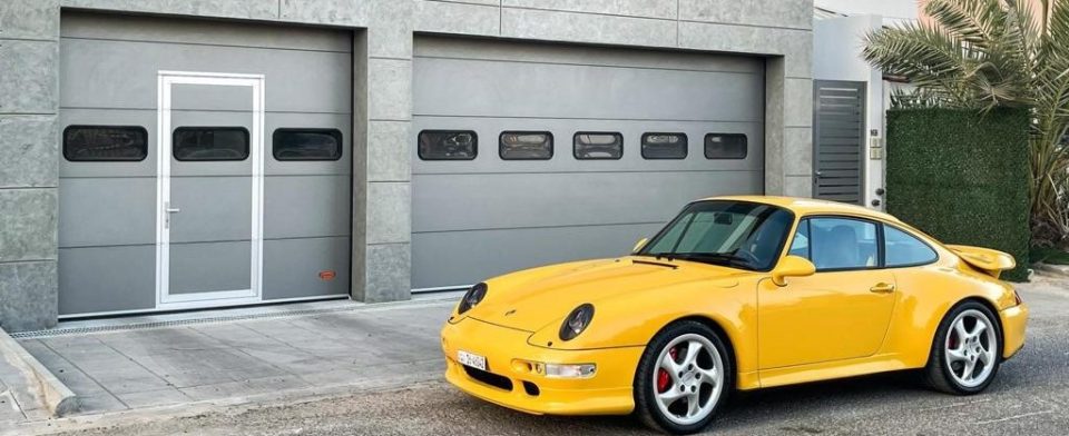 Panels with windows as design options for roller doors Panels with windows as design options for roller doors