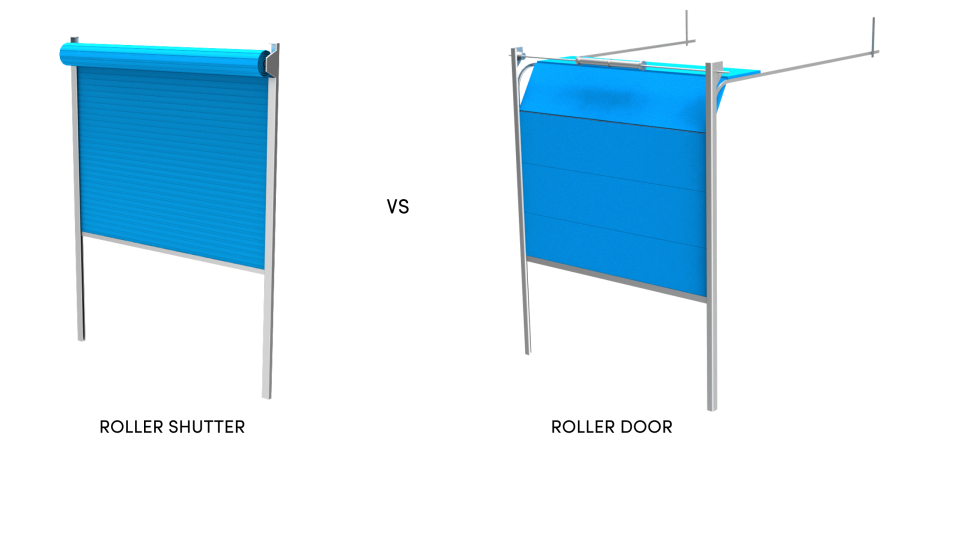 roller shutters vs roller doors