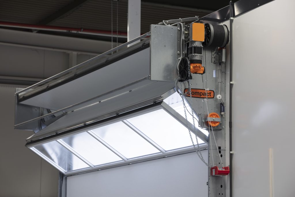 How heavy is an overhead door?