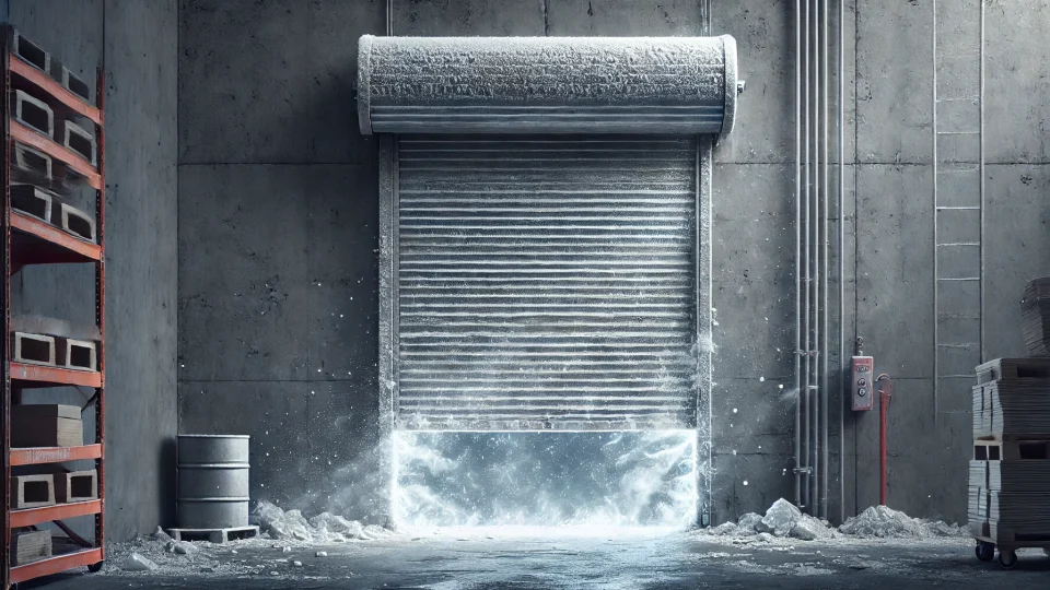What are the disadvantages of roller shutters?