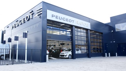 Des portes Compact sont utilisées pour le concept Peugeot Blue Box