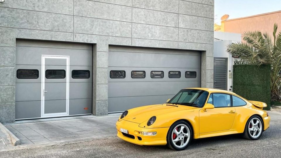 Portes de garage dans une villa