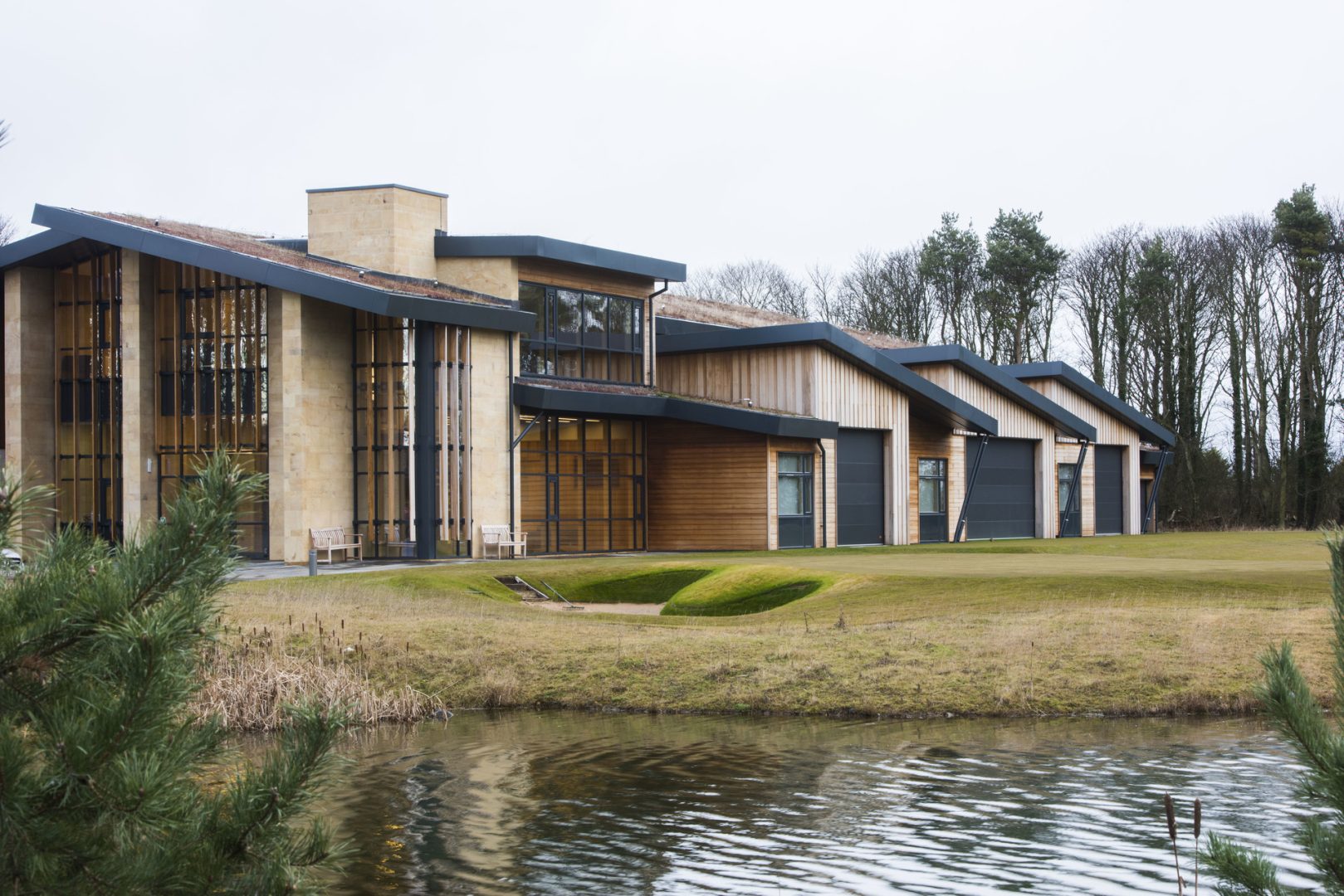 Portes sectionnelles pour le parcours de golf de St. Andrews en Écosse