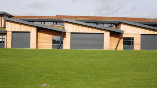 Portes sectionnelles pour le parcours de golf de St. Andrews en Écosse