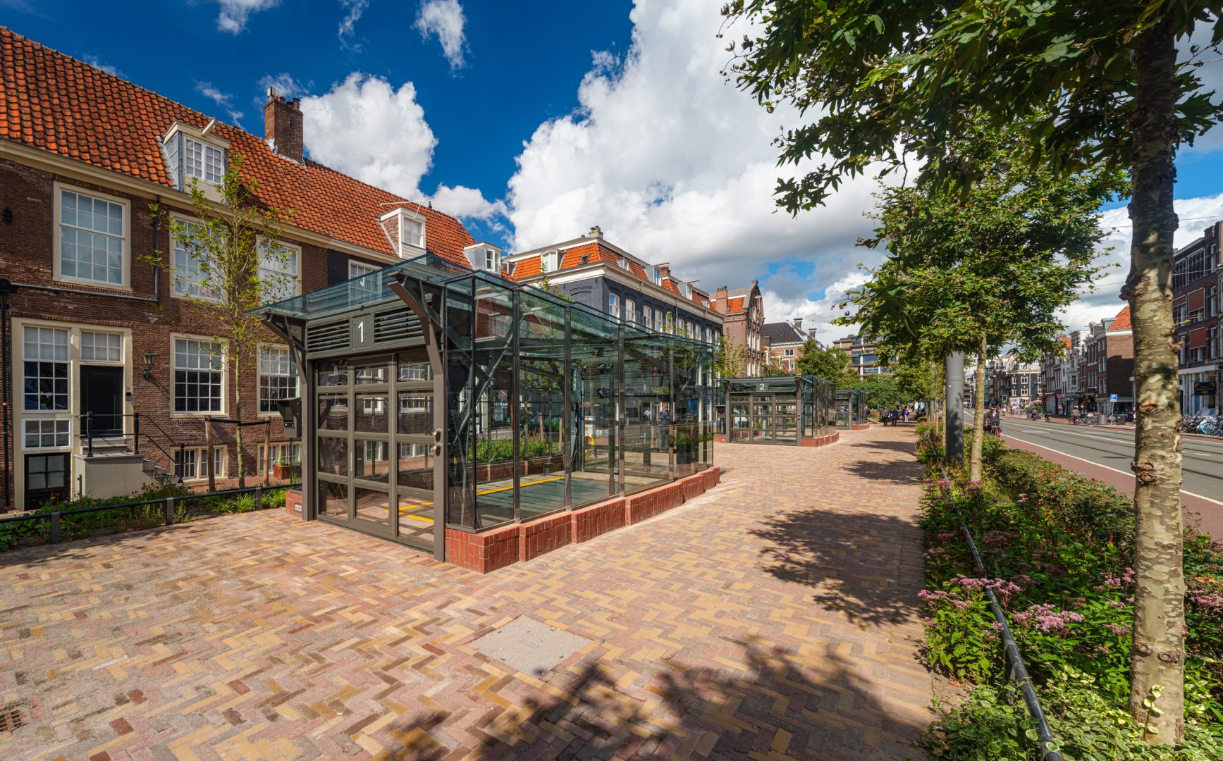 Portes enroulables parking Vijzelgracht