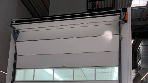 Portoni sezionali industriali portone a libro orizzontale di Rolflex