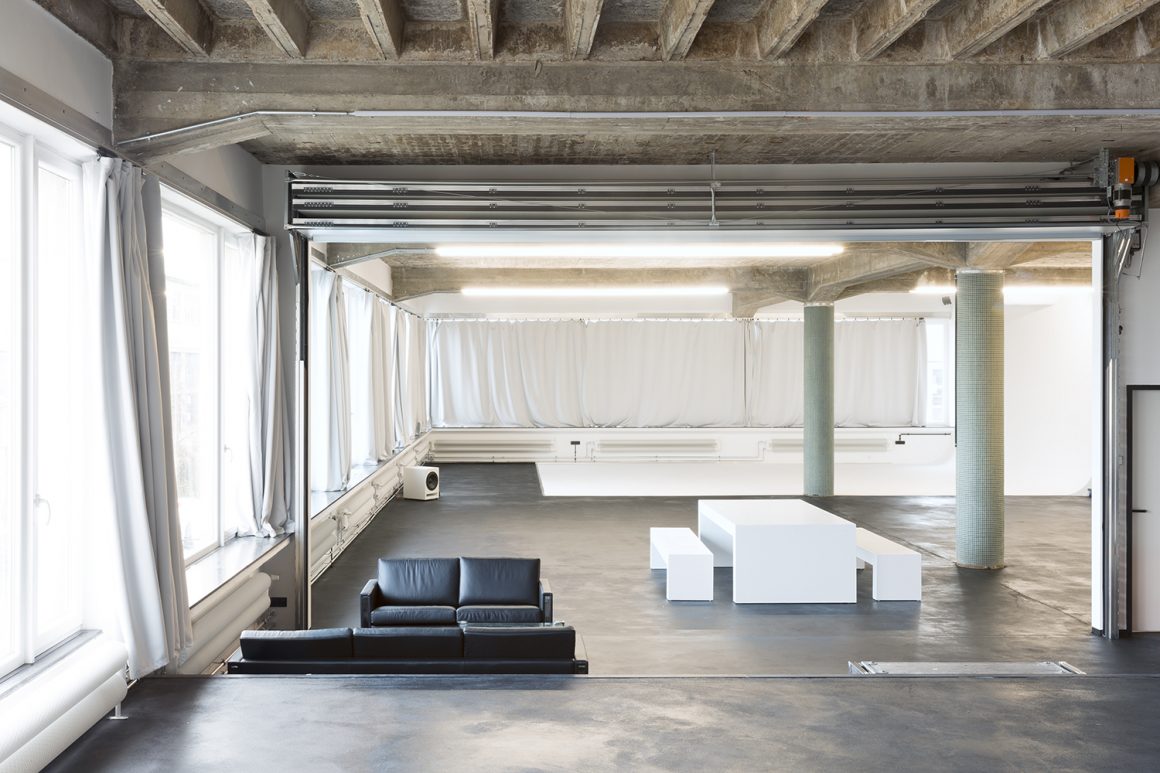 Raw Studios tussenwand