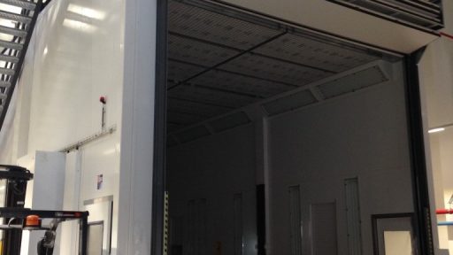 Verflijn bij MIVB Verflijn bij MIVB - Verticale roldeur Rolflex