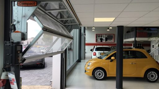 Garagedeur met vouw - Rolflex