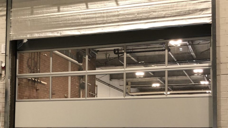 Brandwerende sectionaaldeur alternatief : Compact brandwerende combo