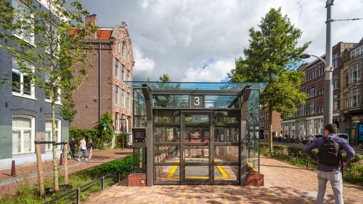 Compact roldeuren bij Parkeergarage Vijzelgracht