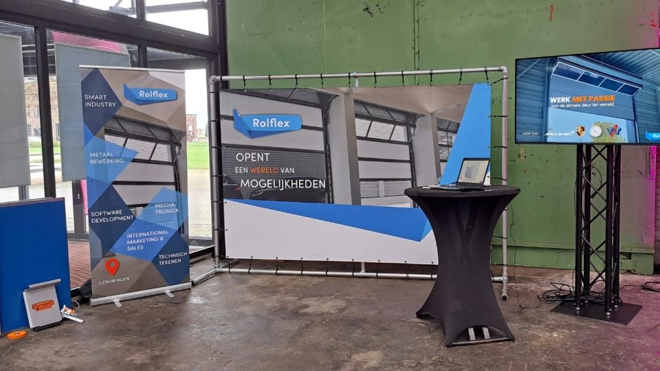 Stand Rolflex bij talententuin