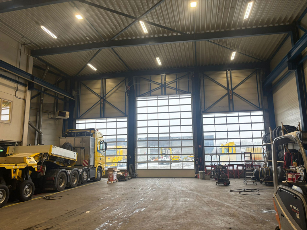 Ter Linden Transport kraanbaan deuren Rolflex