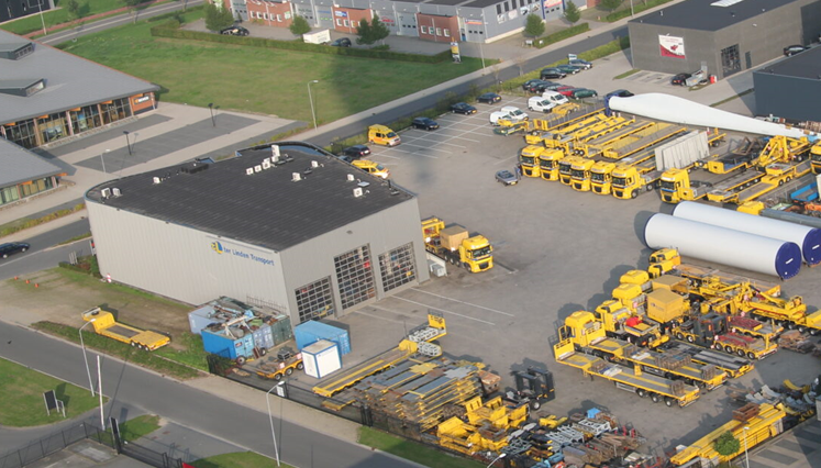 bovenloopkranen bij Ter Linden Transport - Rolflex