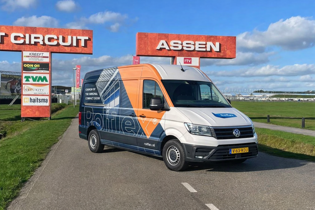 Rolflex bus bij TT Assen