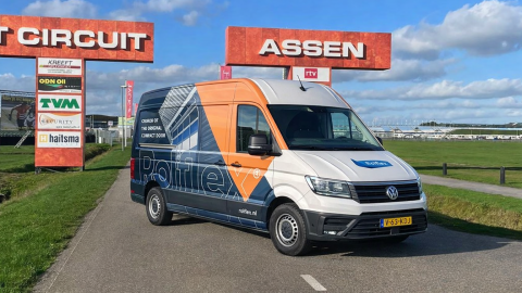 Rolflex bus bij TT Assen