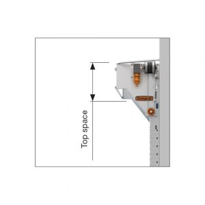 Compact vouwdeur zij motor Compact vouwdeur zij motor