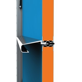 Stormprofiel COmpact vouwdeur