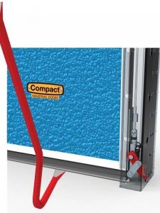 anti lift safety protection Compact door